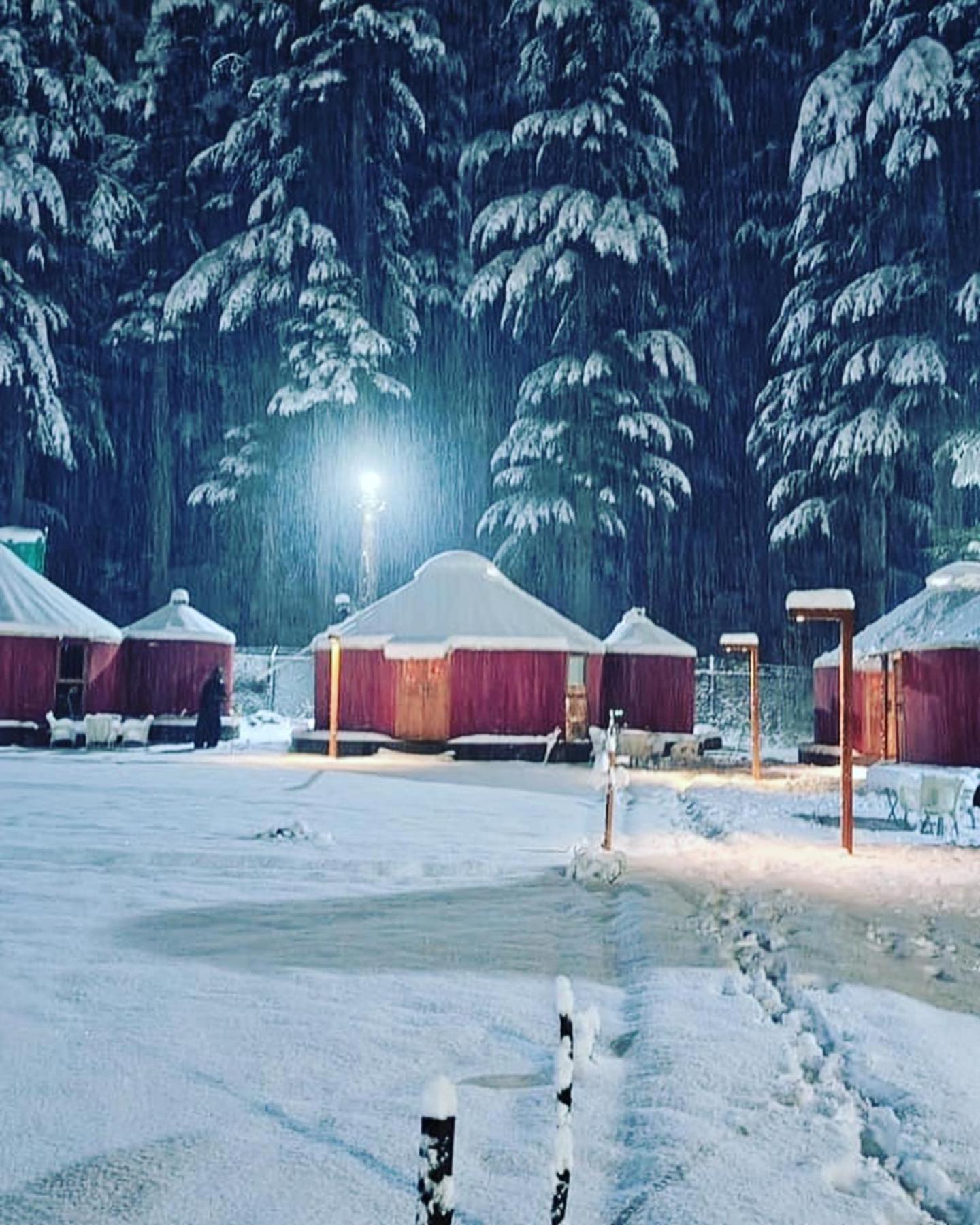 The Glamping Spot Kalam Hotell Exteriör bild